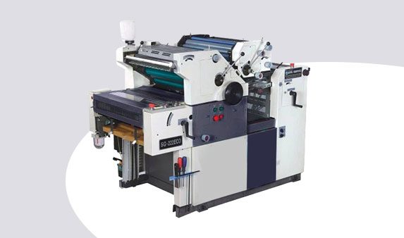 KTL Two Colour Offset Printing Machine - KTL Textile Machines - Embroidery Machines Supplier in Surat, India