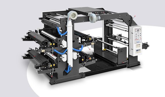 KTL Four Color  Flexo Printing Machine - KTL Textile Machines - Embroidery Machines Supplier in Surat, India